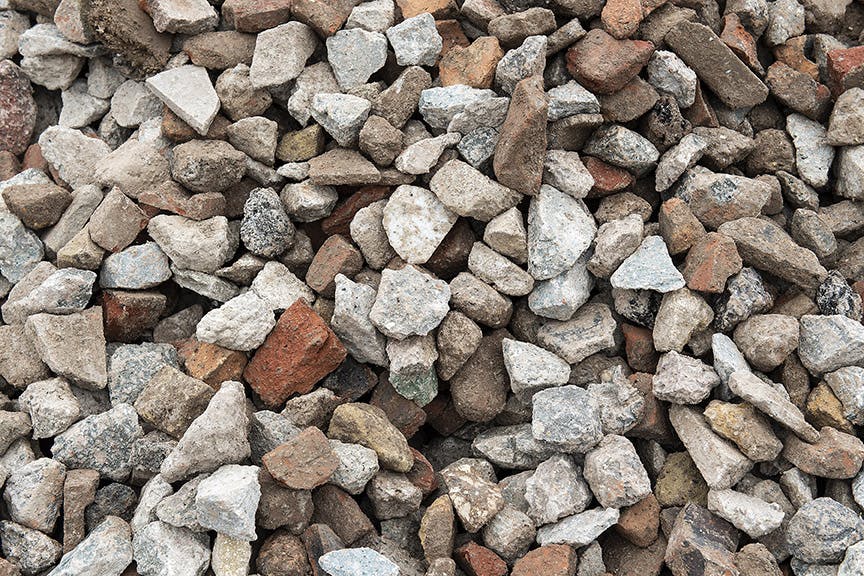Gabion material (recycled material) - 75mm to 150mm clean